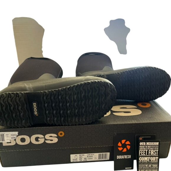 Bogs Classic High Women's Size 10 Waterproof Insulated Rubber Boots Outdoor - Picture 5 of 9